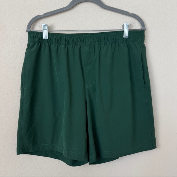 Chubbies The Greeneries Men’s Lined Athletic Shorts | L | Green - Picture 3 of 8